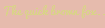 Image with Font Color D9D388 and Background Color E6BBAD